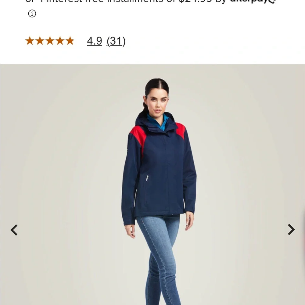Ariat Spectator Rain Jacket🐎 - Picture 2 of 3